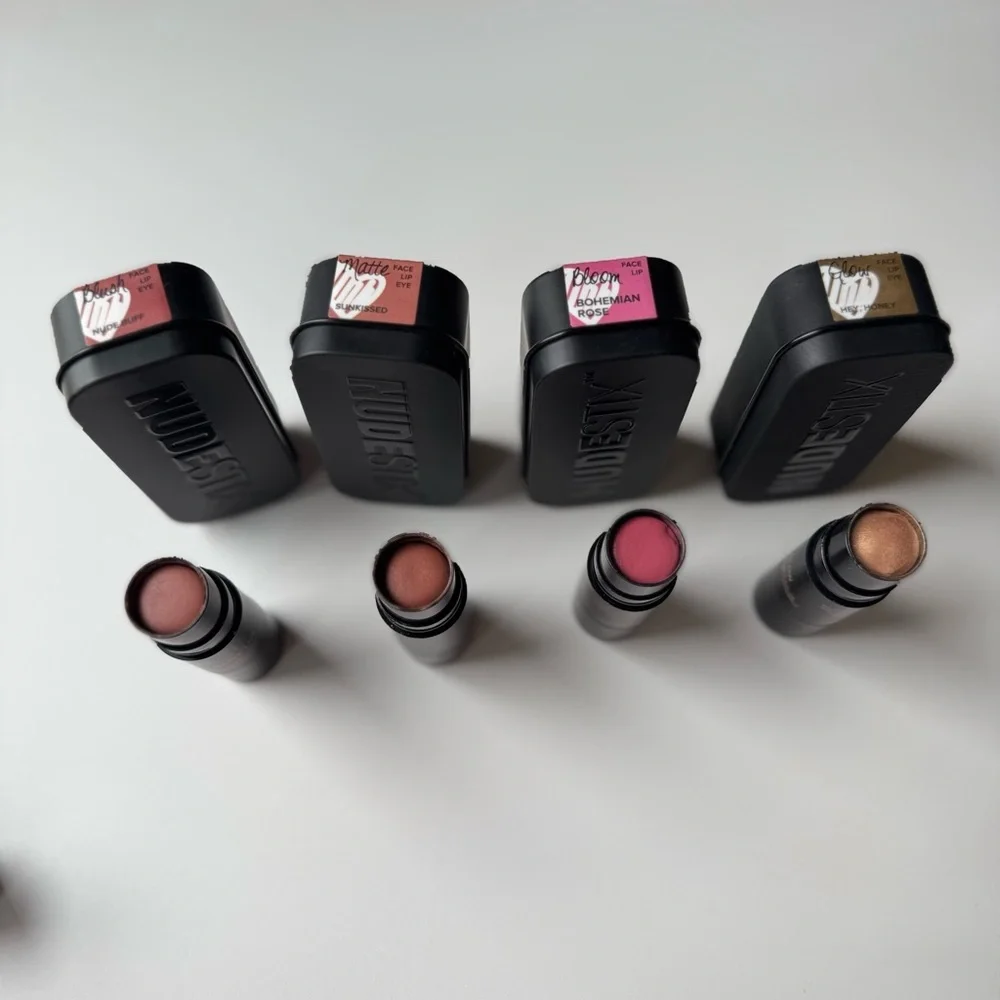 Nudestix NUDIES BLUSH + Bronzer +Highlighter Bundle